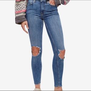 Free People | Busted Knee Jeans